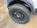 Trailer Chassis with Right Rear Tire