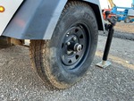 Trailer Chassis with Left Tire