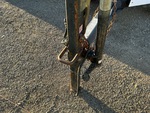 Trailer Chassis with Lights/Wiring Condition