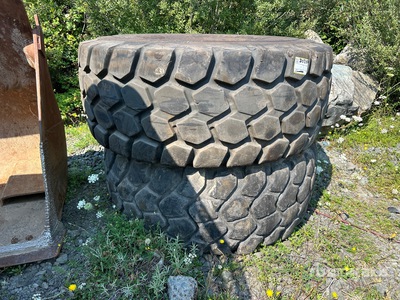 Quantity of (2) BKT 26.5R25 Tires