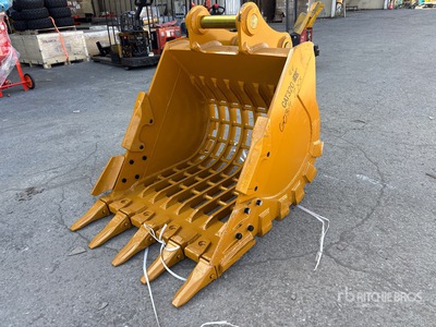 2026 Warrior WBSC20-1100 44 in Skeleton Excavator Bucket - Fits Cat 320 / 20 - 25 ton (Unused)