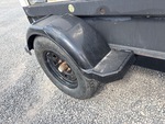 Trailer Chassis with Right Rear Tire
