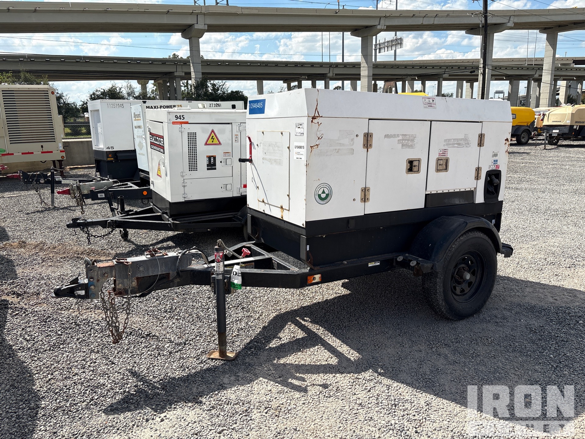2019 Wacker G-25 480 kVA Mobile Generator Set (Inoperable)