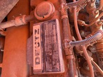 Engine with Emission Label