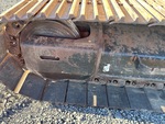 Undercarriage with Left Track Tensioner