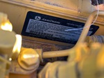 Engine with Emission Label