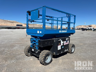 2019 Genie GS-2669RT Diesel 4x4 Scissor Lift