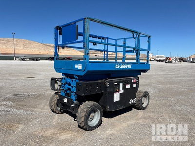 2019 Genie GS-2669RT Dual Fuel 4x4 Scissor Lift