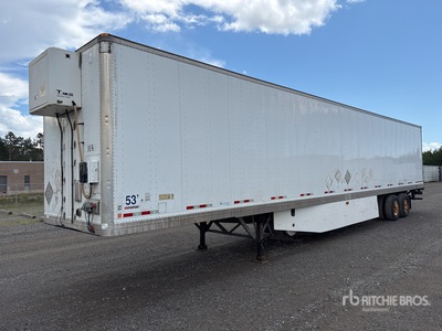 2017 Manac 53 ft x 102 in T/A Heated Van Trailer