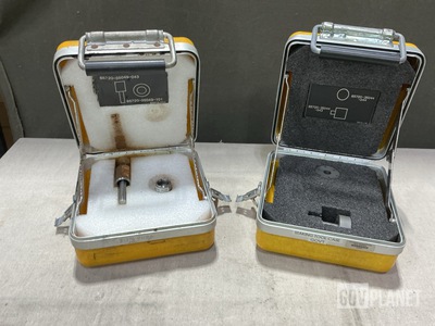 (2) United Technologies MIL-S-8512 Staking Tools w/Cases