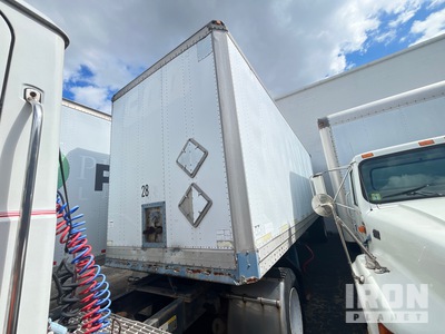 1995 Vanco WI1A280FAR 28 ft x 96 in S/A Semi-remorque fourgon