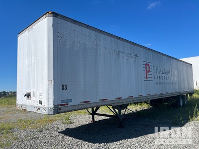 1992 Stoughton AVW-535T-S-C 53 ft x 102 in T/A Semi-remorque fourgon