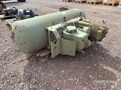 Skid-Mounted 80 gal Sprężarka powietrza