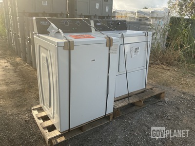 (1) Maytag Washer & (1) Maytag MDG20MNAWW0 Dryer