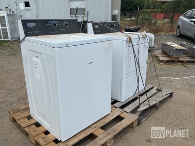 (1) Maytag Washer & (1) Maytag MDG20MNAWW0 Dryer