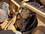 Engine with A/C Compressor