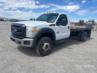 2016 Ford F-550 4x4 Flatbed Truck