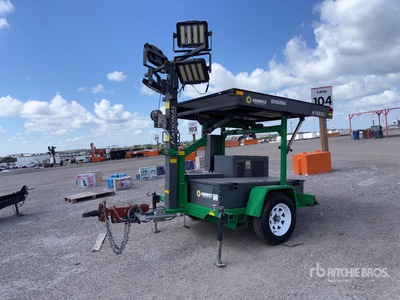 2019 National Signal LTS-160H-750K Solar Light Tower