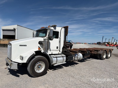 2012 Kenworth T800 6x4 Wciągarka samochodowa