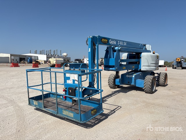 2013 Genie Z-60 4WD Diesel Articulating Boom Lift