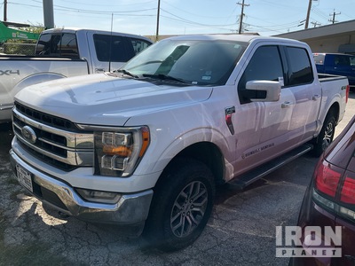 2021 Ford F-150 Lariat 4x4 Crew Cab Pickup (Inoperable)