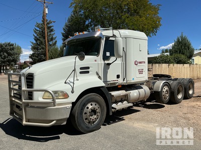2010 Mack CXU613 8x4 Tri/A Sleeper Truck Tractor
