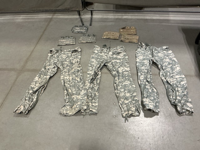 (11) Pairs of Wet Weather Trousers, (45) M4 Three Mag Pouches & Assorted Items (11) Pairs of Wet Weather Trousers, (45) M4 Three Mag Pouches & Assorted Items