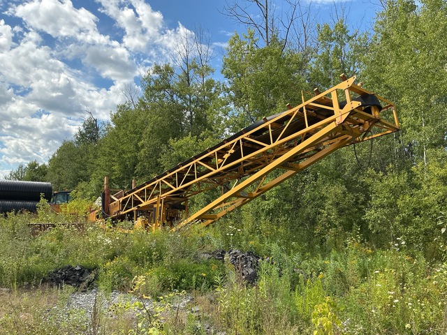 Portable Radial Stacking Conveyor