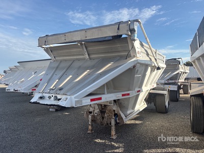 2020 Semiremolques El Paisano 20 ft T/A Spread Axle Pup Remorque à benne centrale