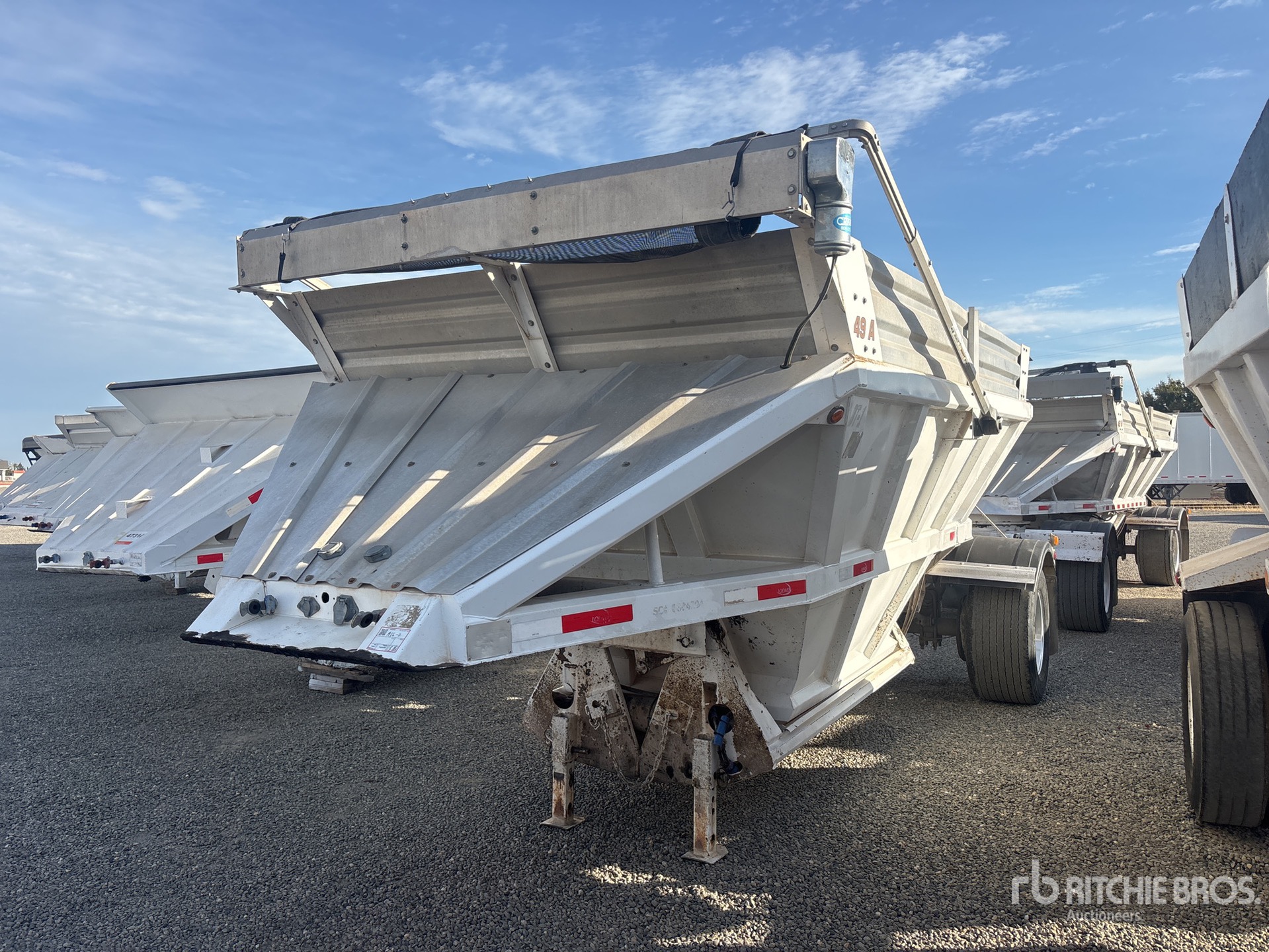 2019 Semiremolques El Paisano 20 ft S/A Lead Remorque à benne centrale