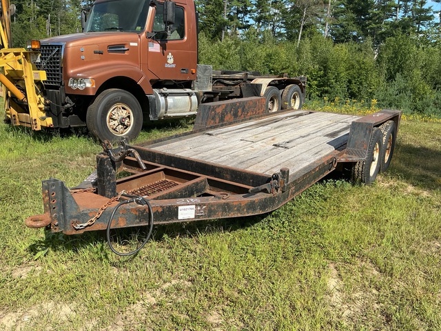 T/A Tilt Deck Trailer