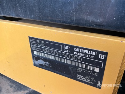 2018 Cat 313F L حفارة بجنزير