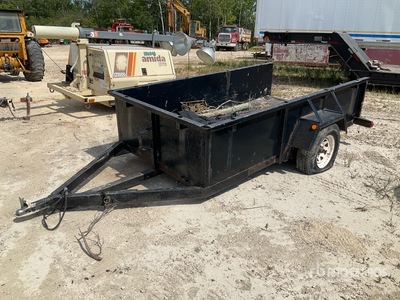 Saturn 10 ft S/A Utility Trailer