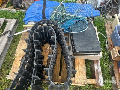 Skidoo Tracks, Fishing Net & Office Organizer