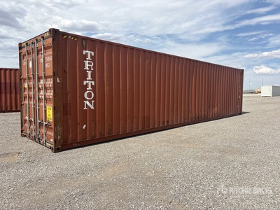 2010 40 ft High Cube Storage Container