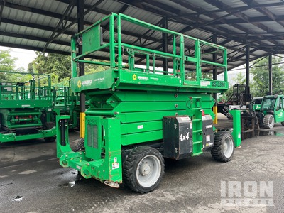 2017 Genie GS-5390RT Diesel 4x4 Scissor Lift