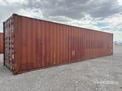 2010 40 ft High Cube Storage Container