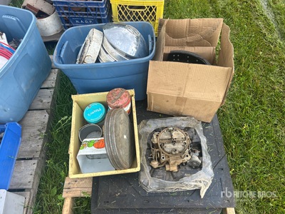 VW hubcaps/wheel covers, brake shoes, carburetor