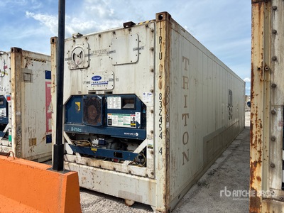 2002 40 ft High Cube Refrigerated Storage Container (Inoperable)