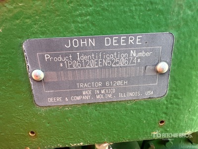 2022 John Deere 6120E Hi-Crop 4WD Tractor