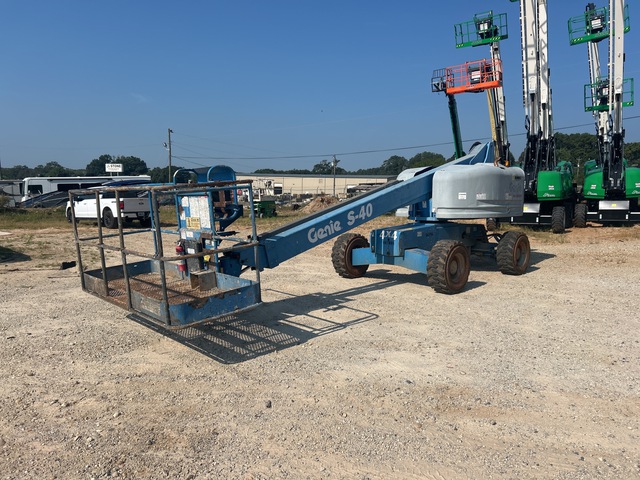 2016 Genie S-40 4WD Diesel Telescopic Boom Lift 2016 Genie S-40 4WD Diesel Telescopic Boom Lift
