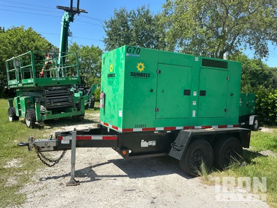 2013 Doosan G70 Mobile Generator set Zestaw prądotwórczy