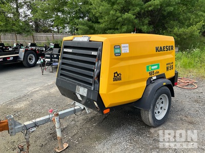 2021 Kaeser M55 PE 185 cfm Mobile ضاغط هوائي