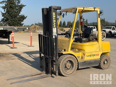 2005 Hyster F455 H50XM 4750 lb Cushion Tire Heftruck
