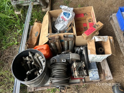 Quantity of Bolts, Carbon Dioxide Cartridge & Winch