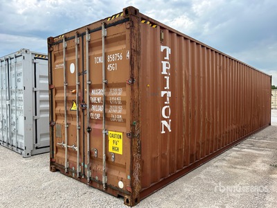 40 ft High Cube Lagercontainer