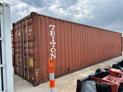 40 ft High Cube Lagercontainer