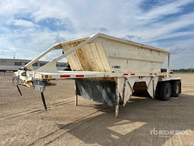 2001 Arne's 30 ft T/A مقطورة للتفريغ السفلي