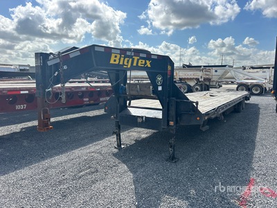 2021 Big Tex 22GN-35BK+5MR 40 ft T/A Gooseneck Remorque pour équipement