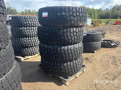 Quantity of (4) Michelin Snoplus 17.5R25 Tires